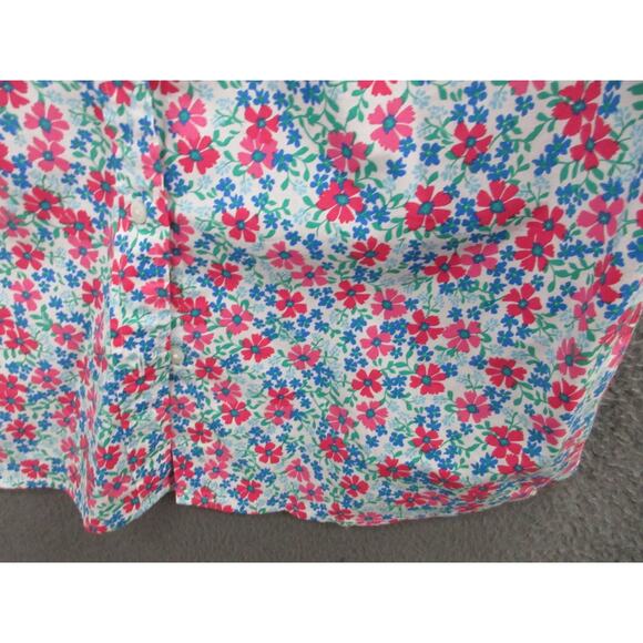 NWT J. Crew Floral Poplin Sleeveless Button Shirt Women's XL Cottagecore - Picture 5 of 14